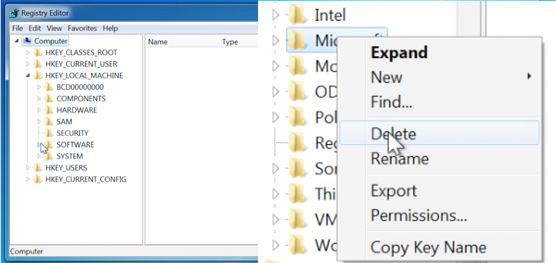 Delete Suspicious Files