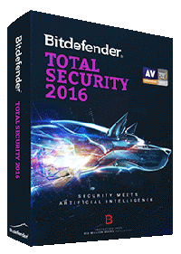 Bitdefender Total Security 2017 box
