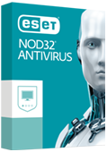 ESET NOD32® Antivirus box